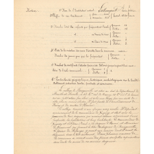 Statistique rétrospective de l'instruction primaire. Commune de Bouzanville.