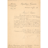 Lettre. 