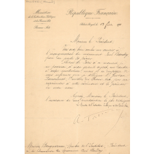 Lettre. 