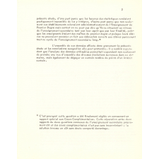 L'évolution des effectifs de l'enseignement secondaire de 1809 à 1961 - Annexe : Tableaux et Graphiques.