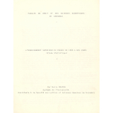 L'enseignement supérieur en France de 1890 à nos jours (Etude statistique).