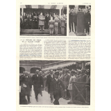 Pages du Monde illustré du 31 octobre 1925 portant sur diverses cérémonies à la mémoire des élèves de grandes écoles morts pour la France au cours de la Grande Guerre. 