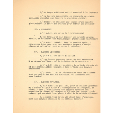 Dossier sur l'instruction primaire en Vendée.