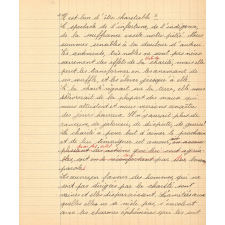 Cahier de rédaction
