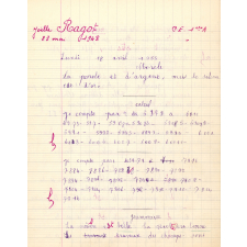 Cahier de devoirs