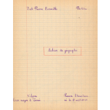 Cahier de géographie