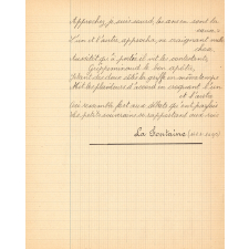 Cahier de récitation