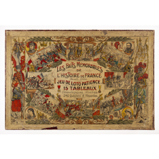 Les Faits mémorables de l'histoire de France. Jeu de loto-patience.