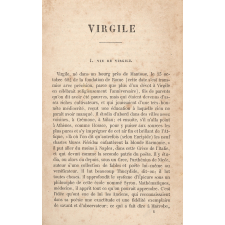 Œuvres de Virgile : Traduction française ; et précédée d'une étude sur Virgile