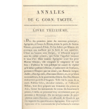 Tacite : Nouvelle traduction : Tome troisième