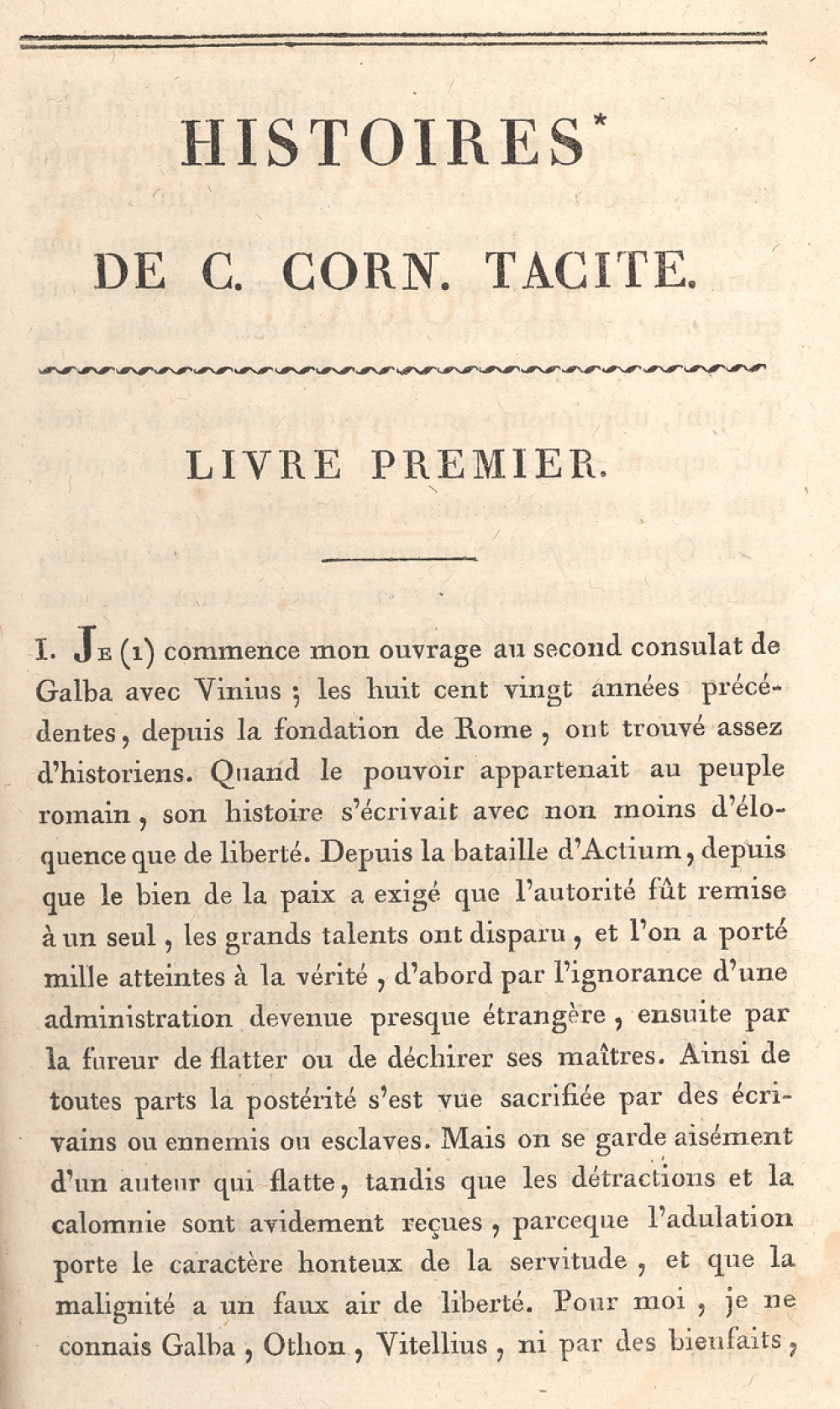 Tacite : Nouvelle traduction : Tome quatrième