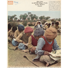 Mais, dans les 600 000 villages, l'école, un jour, donnera du pain.