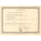 Récompense honorifique de la Mutualité (Ministère de l'Hygiène, de l'Assistance et de la Prévoyance sociales).