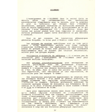Mise en oeuvre des programmes des enseignements communs et des options en classe de seconde - Analyse des programmes et des pratiques des professeurs - Mission figurant au programme de travail pour 1989-90. Thème 11.