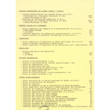 L'Enseignement supérieur en chiffres. Année scolaire 1991-1992.