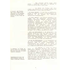 Préparation de la rentrée 1987.