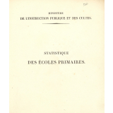 Statistique des écoles primaires. État de l'Instruction primaire en 1829. 