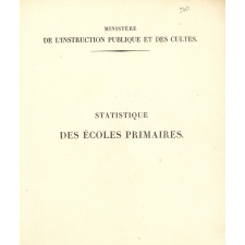 Statistique des écoles primaires. État de l'Instruction primaire en 1829.