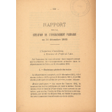 Rapport sur la SItuation de l'Enseignement primaire au 31 décembre 1912.