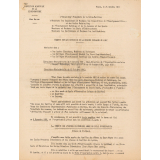 Instructions concernant l'établissement de la situation statistique des effectfs scolaires de l'Enseignement du Premier Degré au 10 Décembre 1961.