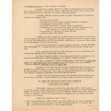 Instructions concernant l'établissement de la situation statistique des effectfs scolaires de l'Enseignement du Premier Degré au 10 Décembre 1961.