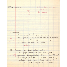 Devoir de géographie
