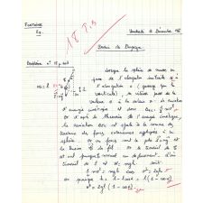 Devoir de Physique