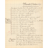 Cahier du jour