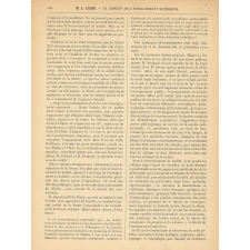 La liberté de l'enseignement supérieur. Les lois de 1875 et de 1880.