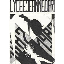 Affiches du centenaire du Lycée Jeanne d'Arc de Rouen. 