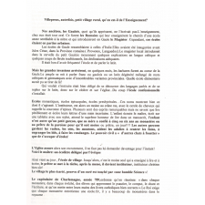 Histoire de l'enseignement à Villepreux. Du petit village rural à nos jours. Instruction. Education. Formation.