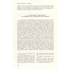 Les Instituteurs et l'introduction du travail manuel dans les écoles primaires de garçons du XIXe siècle.