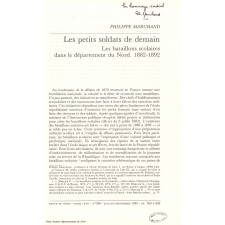 Les Petits soldats de demain. Les bataillons scolaires dans le département du Nord. 1882-1892.