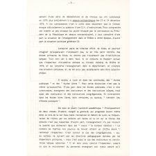 La République et l'institutrice. Cahiers de recherche. N° 5. 1984.
