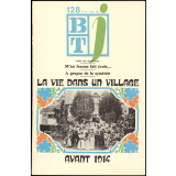 La Vie dans un village avant 1914. M'an fait école... A propos de la symétrie.