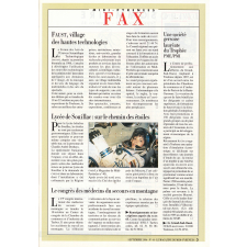 Rentrée : un saut dans le futur. Formation, Recherche, in La Magazine Midi-Pyrénées, Septembre 1996, N°44. Dossier
