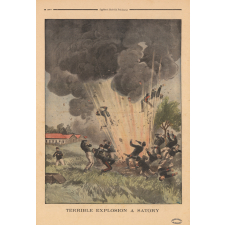 Les Congrégations à Paris. Arrestation de M. François Coppée, in Le Petit Journal. Supplément illustré. N° 612. Dimanche 10 Août 1902.