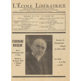 Hommage à Ferdinand Buisson.