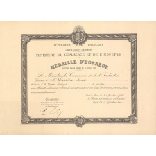 Médaille d'Honneur.