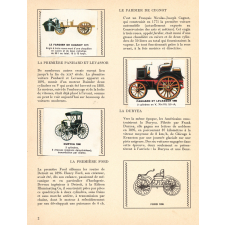 Encyclopédie par le timbre : automobiles d'autrefois