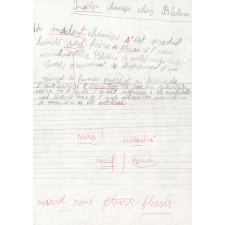 Dictée : Inciden chimique chez Bledina