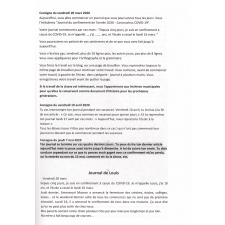 Journal à plusieurs mains : journal du confinement