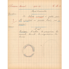 Cahier journalier