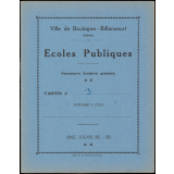 Cahier journalier