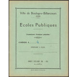Cahier journalier