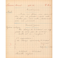 Cahier journalier