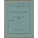 Cahier journalier
