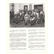 Brochure de la municipalité de Grand-Quevilly portant sur l'inauguration du monument Césaire Levillain et sur deux jumelages. 