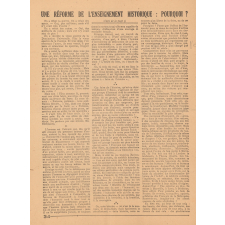Circulaire du Ministre de l'Éducation Nationale sur la rentrée scolaire demandant des cérémonies commémorant la mort des cinq élèves du Lycée Buffon fusillés par les Allemands le 8 février 1943. 