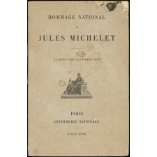 Brochure d'hommage national à Jules Michelet. 